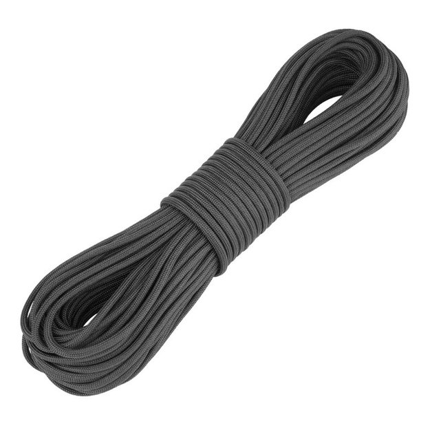 BSH ADVENTURE BR-005B Paracord virvė 30m Juoda