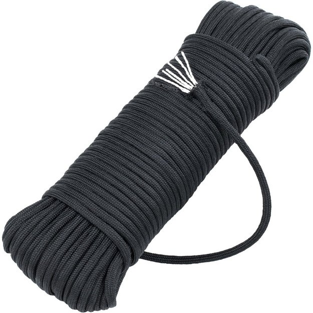 BSH ADVENTURE BR-005B Paracord virvė 30m Juoda