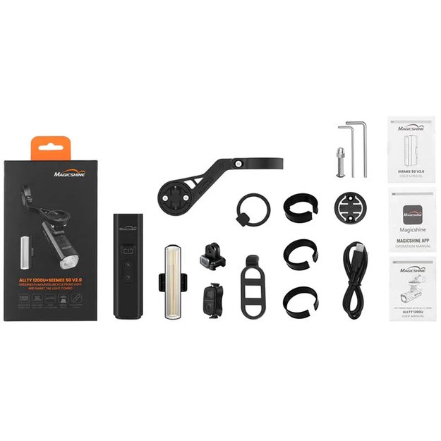 Žibintų komplektas Magicshine Allty 1200U + SeeMee 50 V2.0