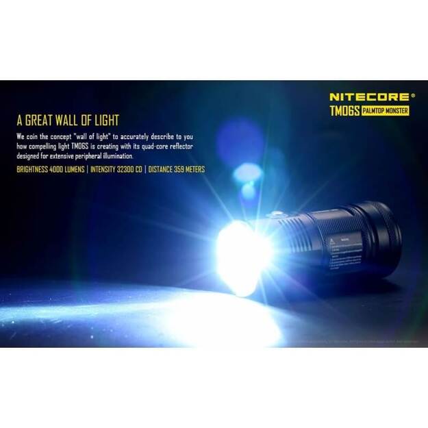 Nitecore TM06S žibintuvėlis
