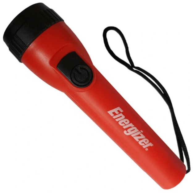 Energizer plastic LED flashlight 2 AA
