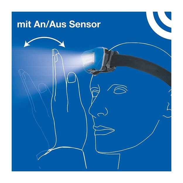  AS-SCHWABE aккумуляторный налобный фонарь со светодиодным датчиком HD200