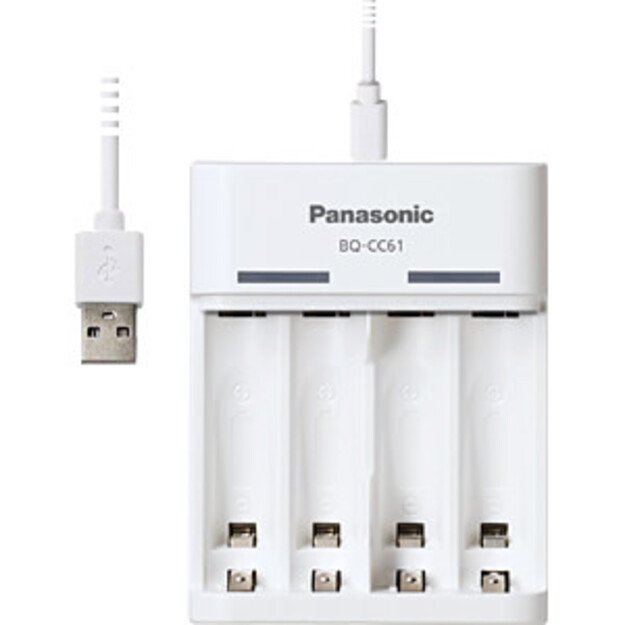 Panasonic Eneloop BQ-CC61 USB įkroviklis EKO