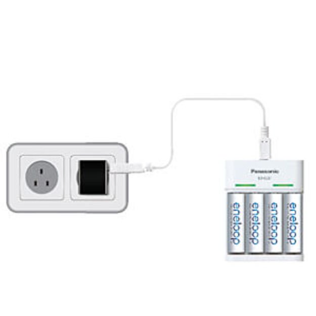 Panasonic Eneloop BQ-CC61 USB įkroviklis EKO