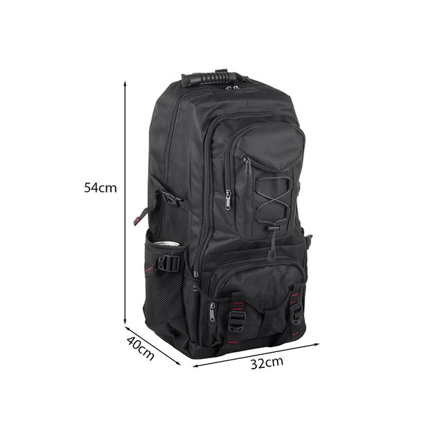 Turistinė kuprinė 35L, juoda