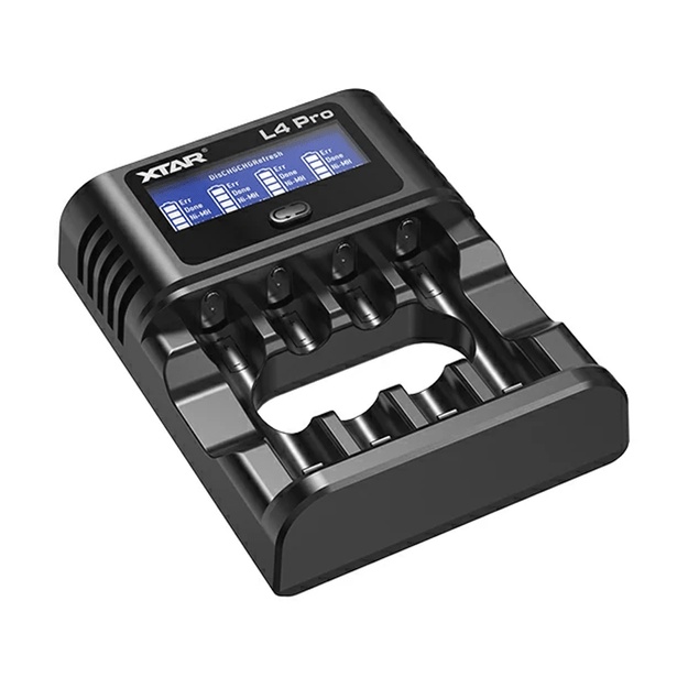 XTAR L4 PRO Charger AA/AAA 1.5V Li-ION/Ni-MH USB-C
