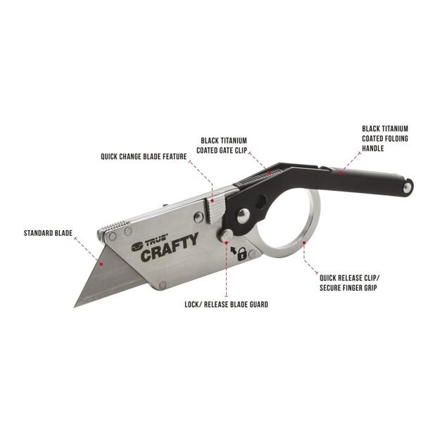 True Utility Crafty Складной Нож TU590