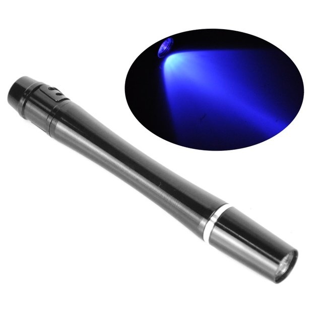 UV kišeninis žibintuvėlis, rašiklio formos