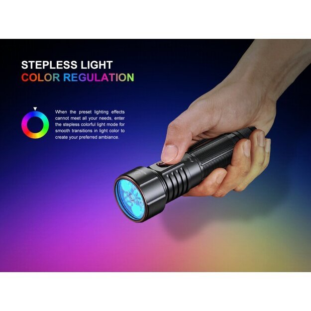 Fenix LD36R LED žibintuvėlis Juodas