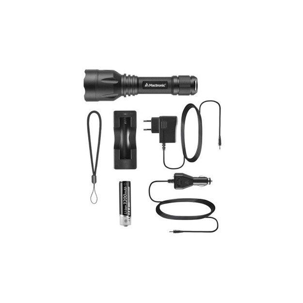 Mactronic 1550lm įkraunamas žibintuvėlis Black Eye 1550 THH0046