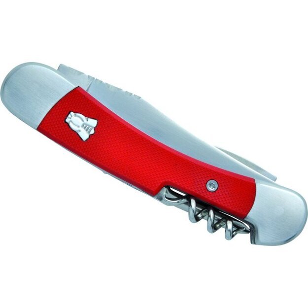 Laguiole daugiafunkcis peilis, raudona G10 rankena DUB216