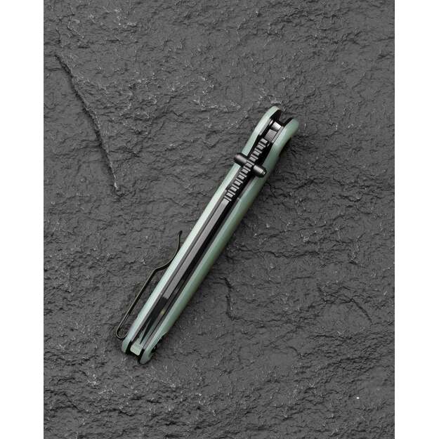 Bestech Snakebird peilis Transparent G10, Satin / Black PVD 14C28N (BG58D)