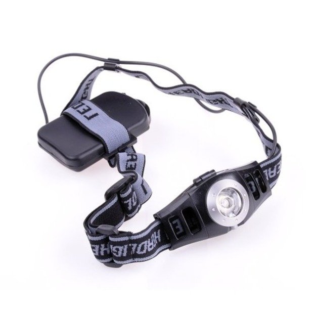 Prožektorius žibintuvėlis ant galvos 3W LED