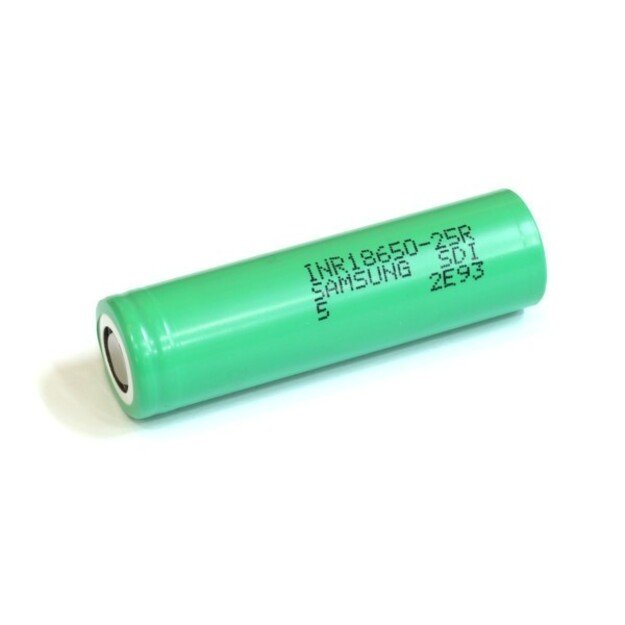 Samsung INR18650-25R 18650  2500mAh 20A akumuliatorius