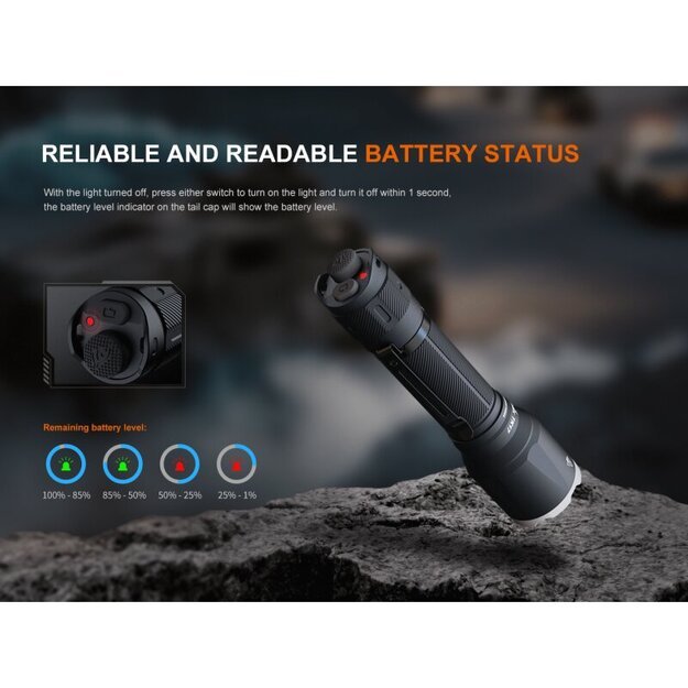 Fenix ​​TK17 LED taktinis žibintuvėlis Khaki