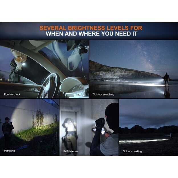 Fenix ​​TK17 LED taktinis žibintuvėlis Khaki