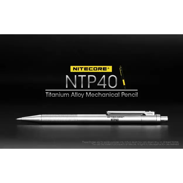 Механический карандаш Nitecore NTP40 Titanium