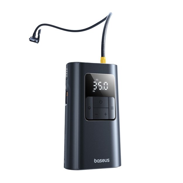 Baseus PrimeTrip VA1 2-in-1 pump with flashlight black