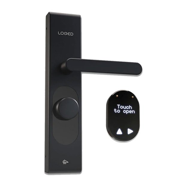 LOQED smart door lock (black) (WiFi / BT)
