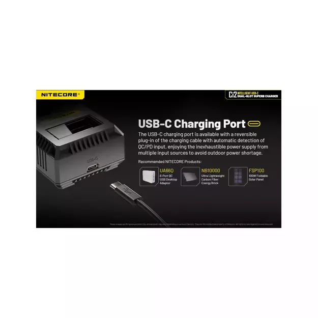 Nitecore USB-C Charger CI2