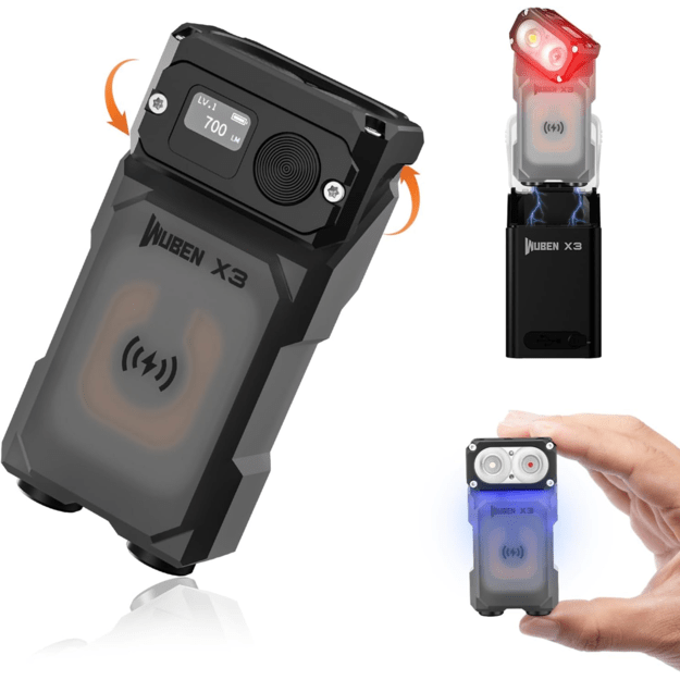 Wuben X3 žibintuvėlis Owl