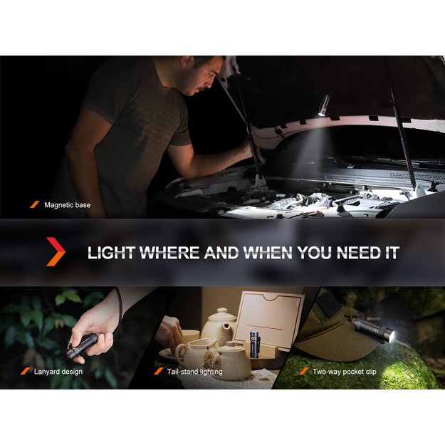 Fenix E18R V2.0 flashlight