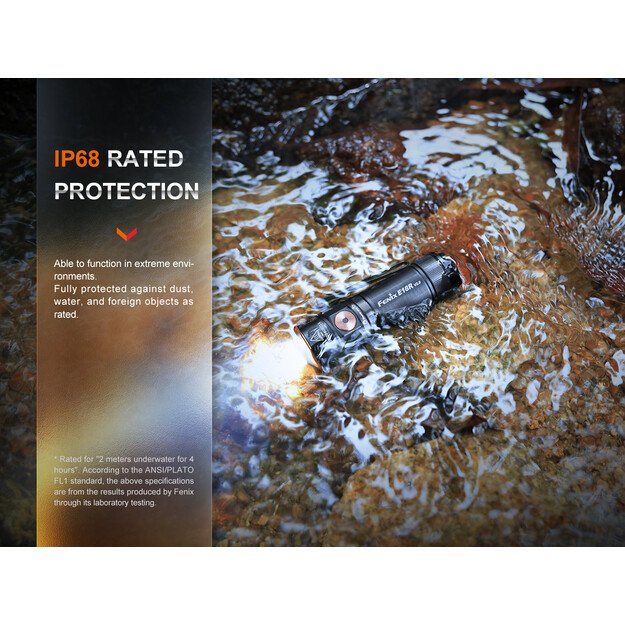 Fenix E18R V2.0 flashlight