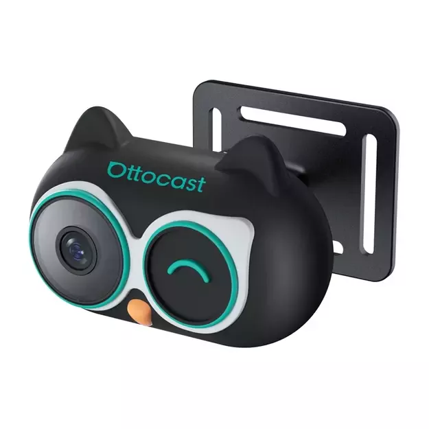 Ottocast Cabin Care wireless CarPlay adapter with baby car mirror