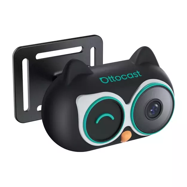 Ottocast Cabin Care wireless CarPlay adapter with baby car mirror