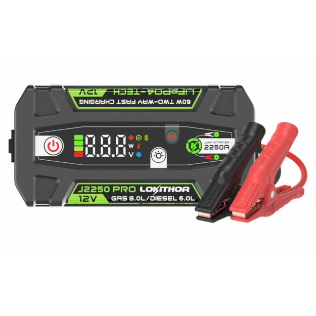 Пусковое устройство Lokithor J2250 PRO 12V 2250A LiFePO4