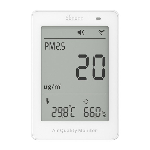 Sonoff AirGuard PM2.5 SAWF-07P WiFi LCD Air Quality Monitor