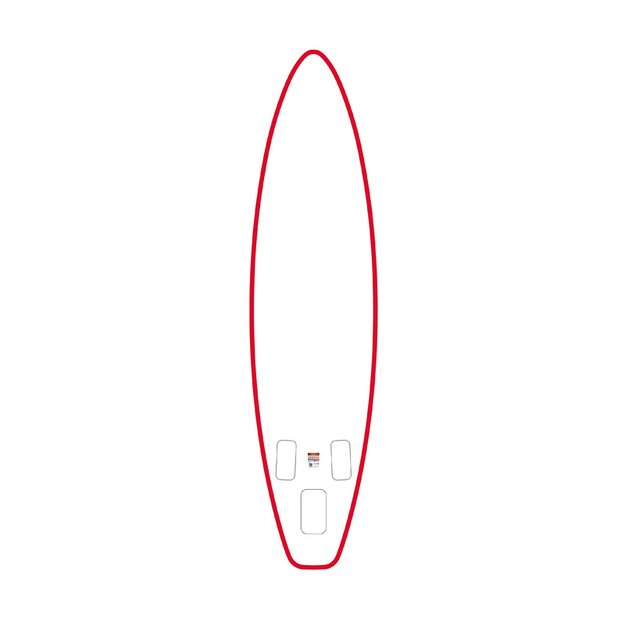 FunWater SUP paddleboard SUPFW69C 3,35m (red-white)