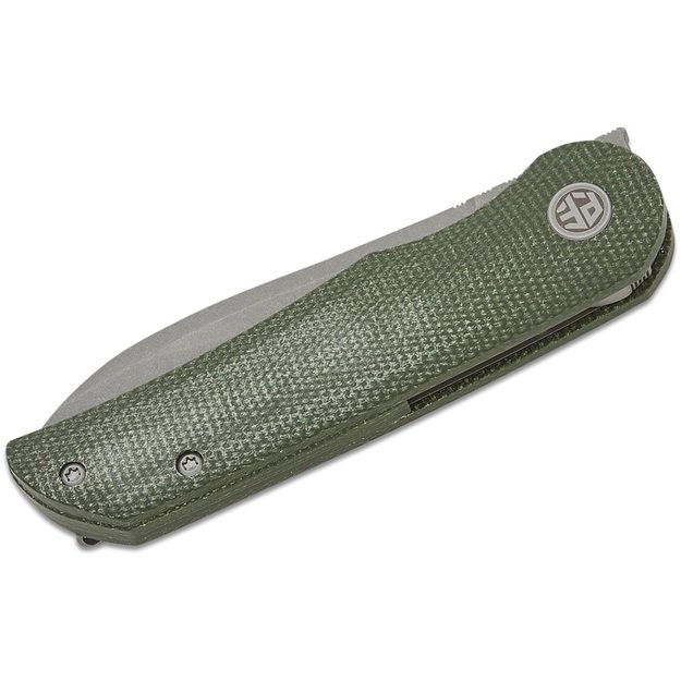 Petrified Fish Elcamino Складной нож Green Micarta PFE16GRMGAW