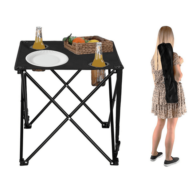 Sulankstomas turistinis stalas 46x46x38