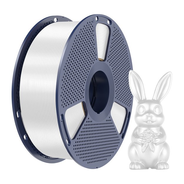 Sunlu PLA+ Silk Filament (White)