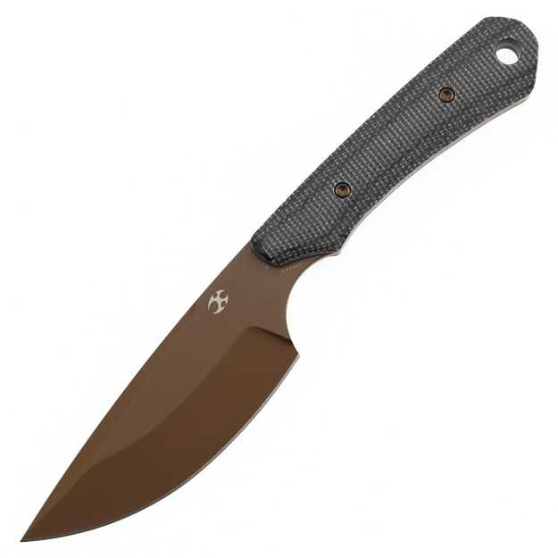 Kansept Flank fiksuotas peilis Black Micarta G006A3