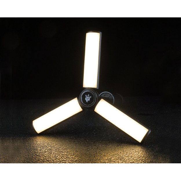 Teleskopinis žibintas USB