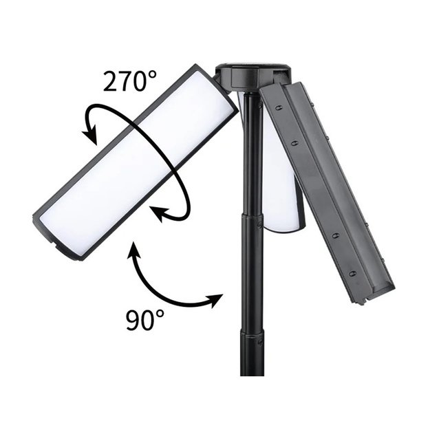 Teleskopinis žibintas USB