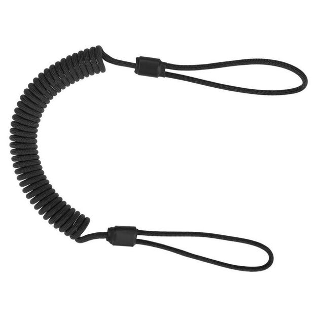 Lanyard coil with loops, veteran