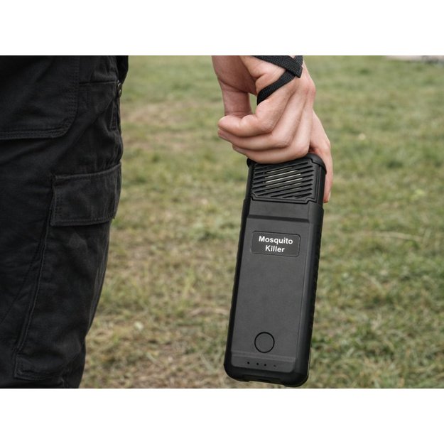 Портативный перезаряжаемый USB-отпугиватель комаров, черный