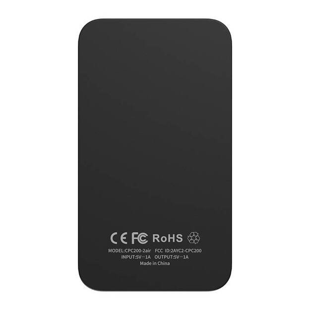 Carlinkit 2AIR belaidis adapteris Apple Carplay / Android Auto (juodas)