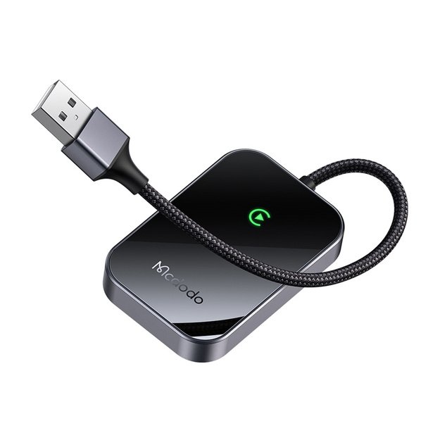 "CarPlay" belaidis adapteris su USB kabeliu "McDodo CA-7210", juodas