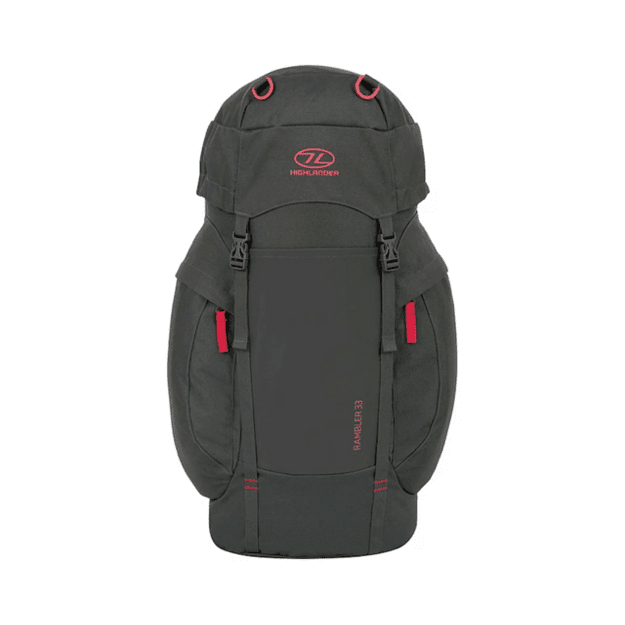 Highlander Outdoor Rambler turistinė kuprinė 33 L, tamsiai pilka