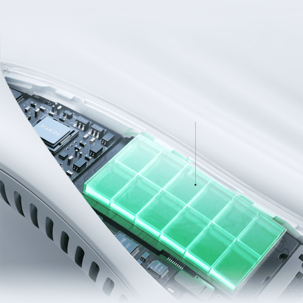 	 Jisulife Neck Fan 3 4000mAh nešiojamas USB kaklo ventiliatorius – pilkas