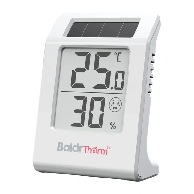 BALDRTHERM E0587TH Solar-Powered Thermohygrometer