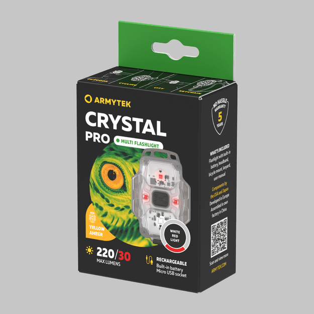 Armytek Crystal Pro žibintuvėlis Yellow F07101Y