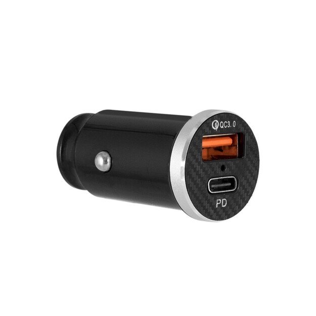 Vayox car charger PD (USB-C) + USB-A 3.0 VA0034