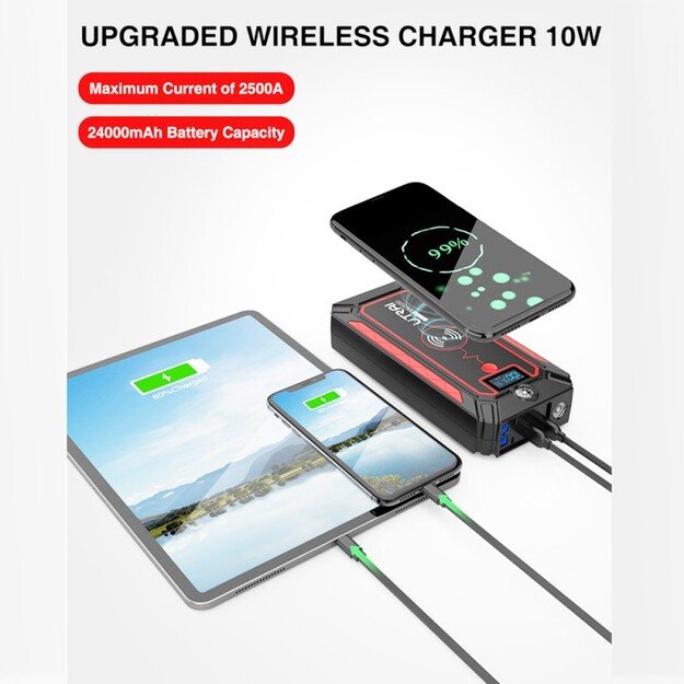 UTRAI JstarMini 1000A automobilio užvedėjas