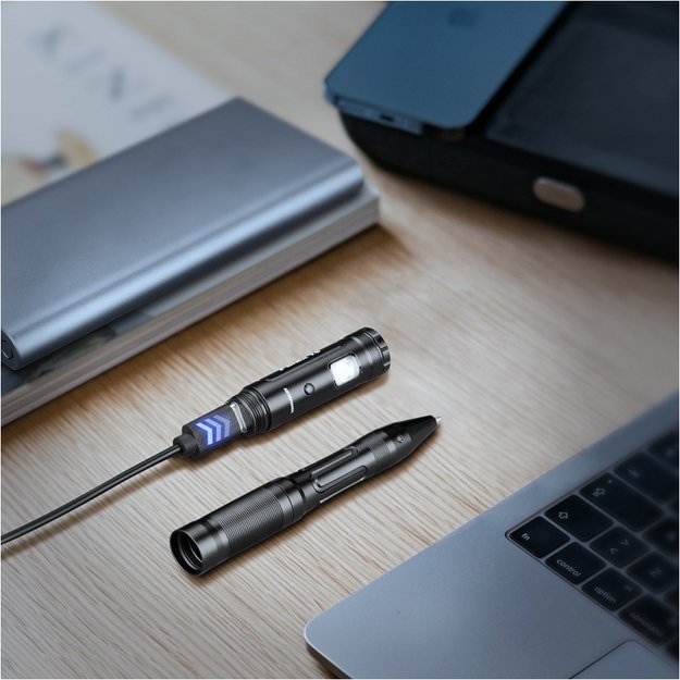 FENIX T6 tactical pen USB, blue