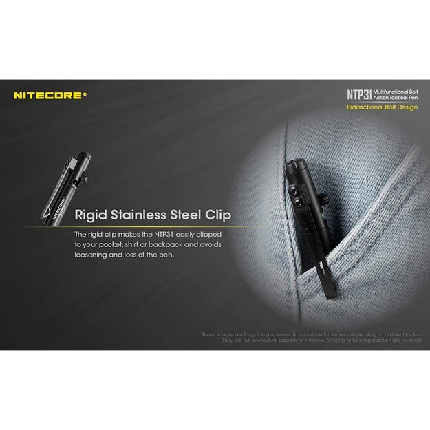 Тактическая ручка Nitecore NTP31